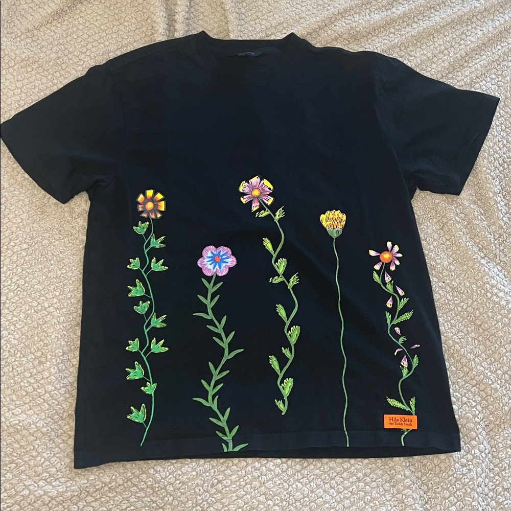 Teddy Fresh Floral by Hila Klein Tee